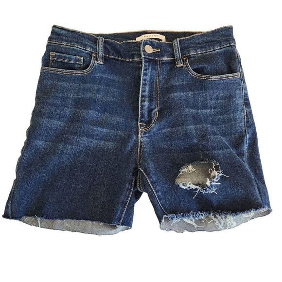 Pacsun Distressed Blue Jean High Rise Jegging Shorts (26) - Picture 1 of 5